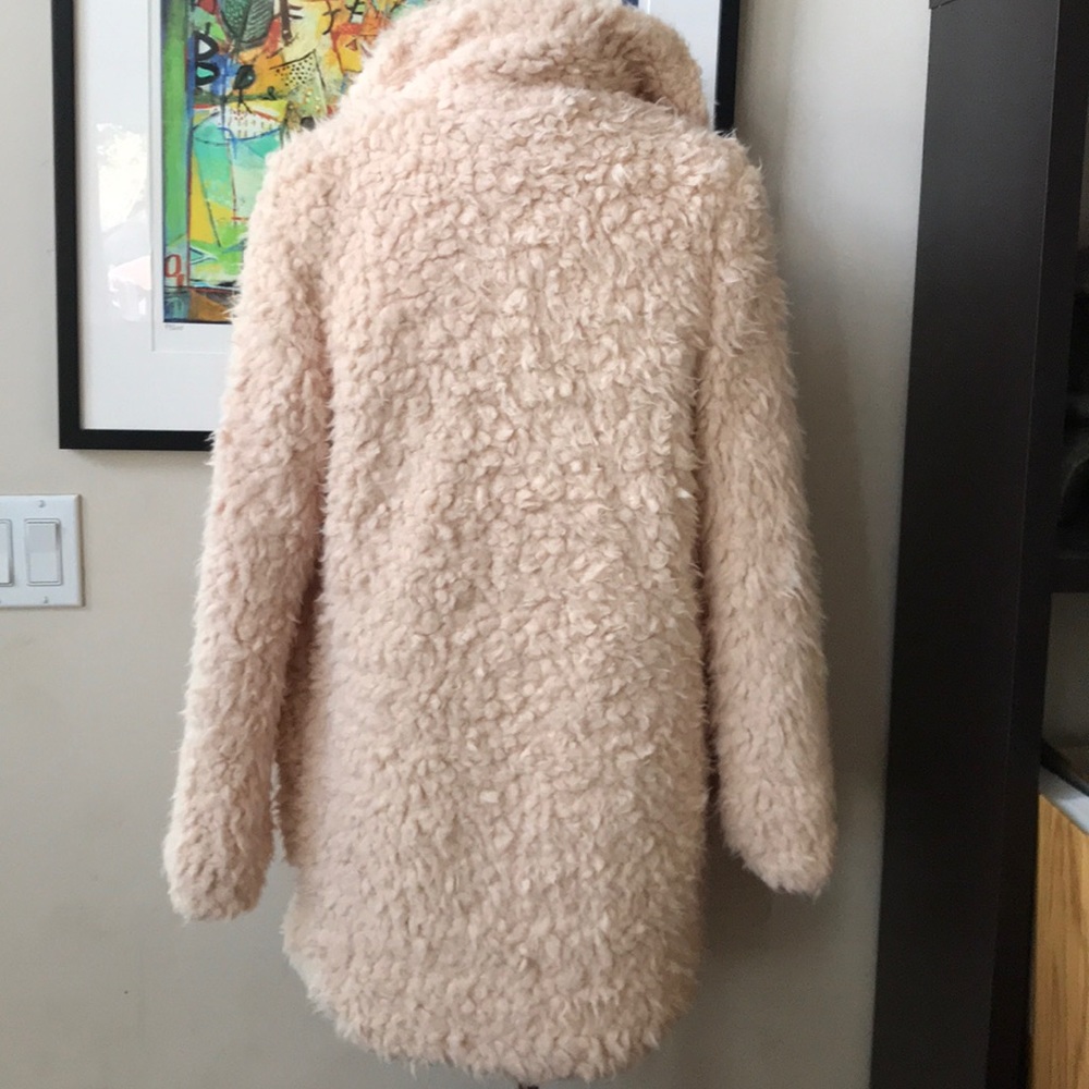 Cozy Teddy Bear Coat with pockets - Picture 7 of 13